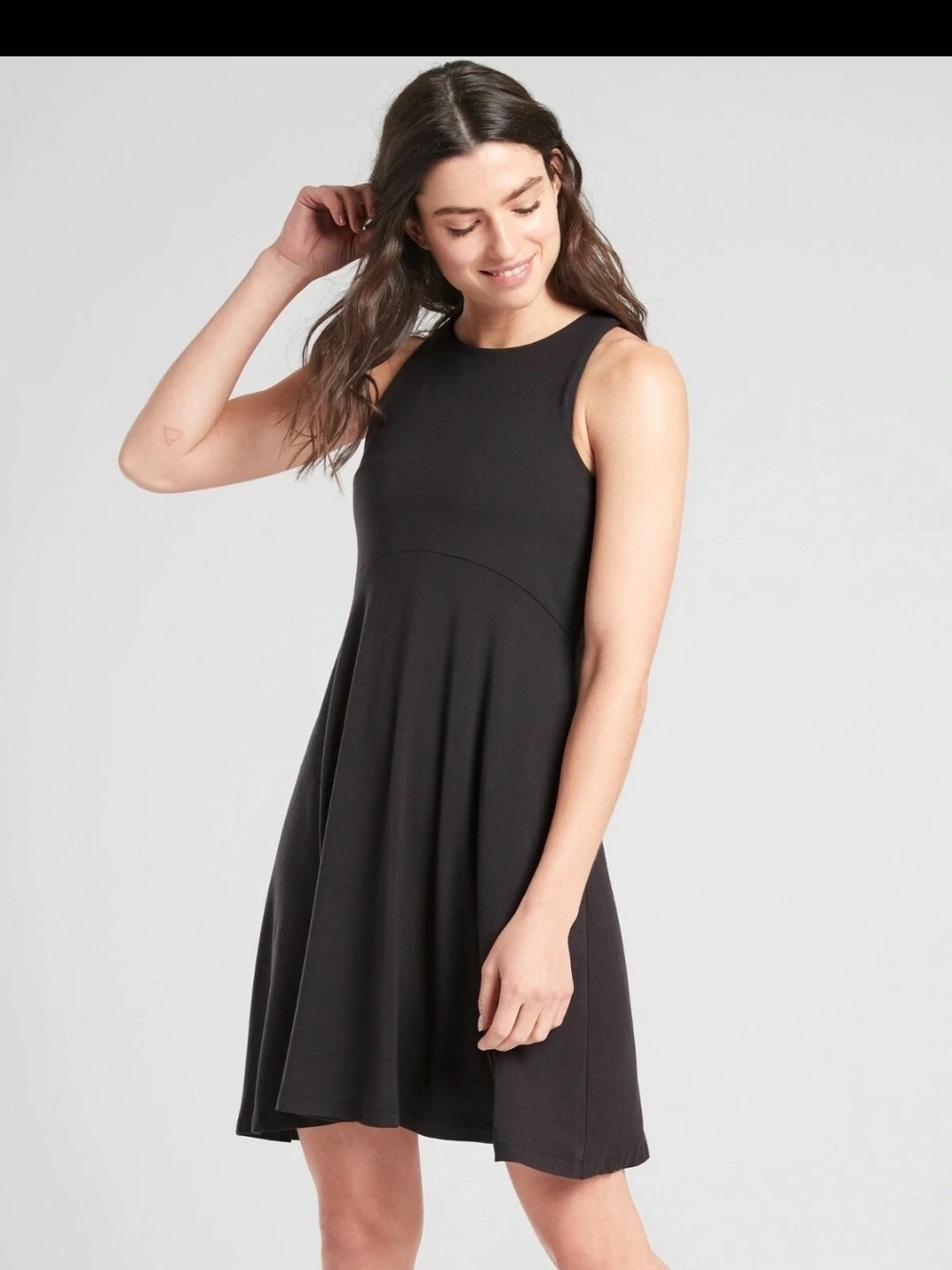 Athleta Santorini Sleeveless Fit-and-Flare Dress Size XS